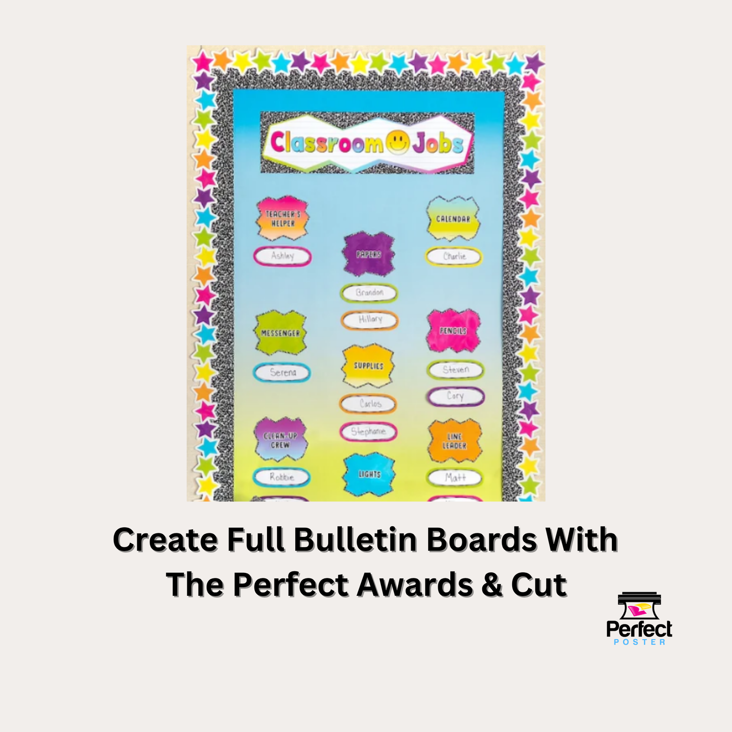 School Bulletin Board - Awards Maker - Die Cut Machine - Awards & Cut Perfect School Tools