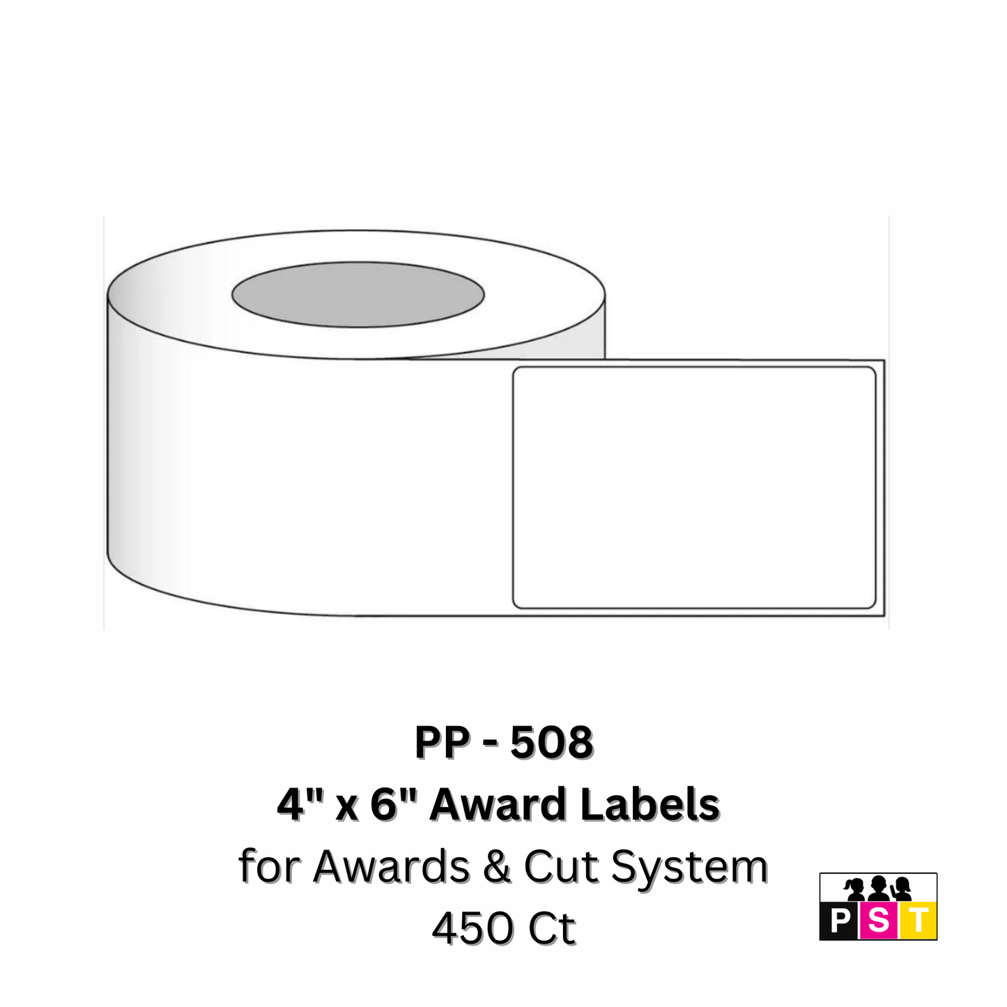 Roll of 4 x 6 Award Labels for schools - Awards Maker Perfect School Tools