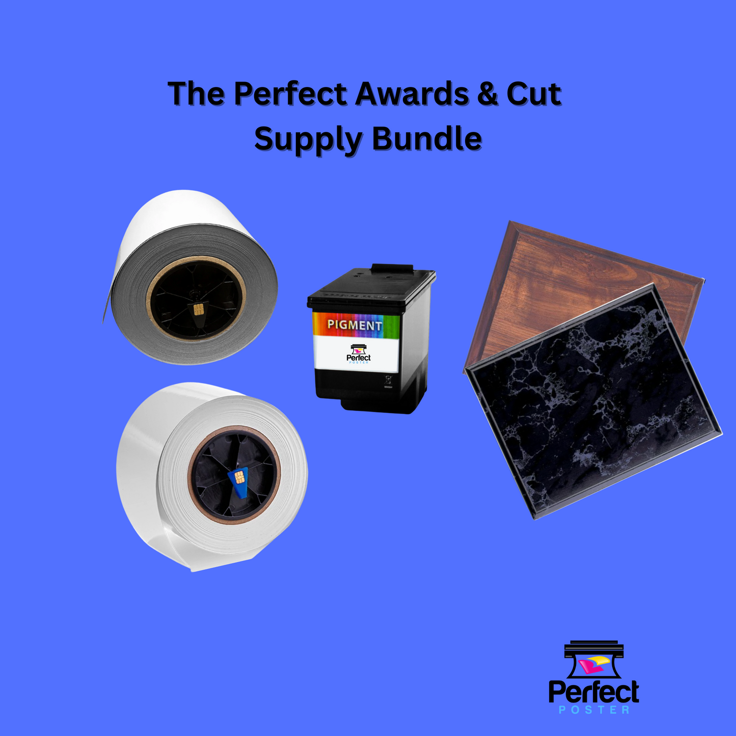Awards Maker Supplies - Awards & Cut Supplies - Recognizer Perfect School Tools