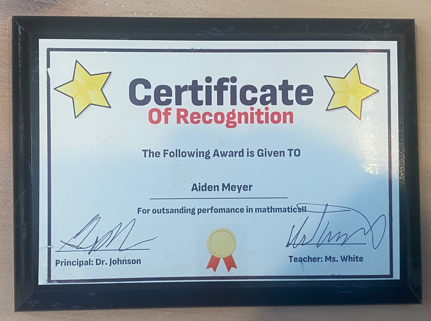 Awards Maker System - Award Plaque - Recognizer - Awards Maker for Schools Perfect School Tools
