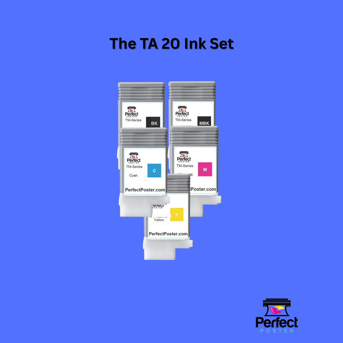 Poster Maker Ink Set - LOD PM 2.5 - TA-20 Ink Set Perfect School Tools