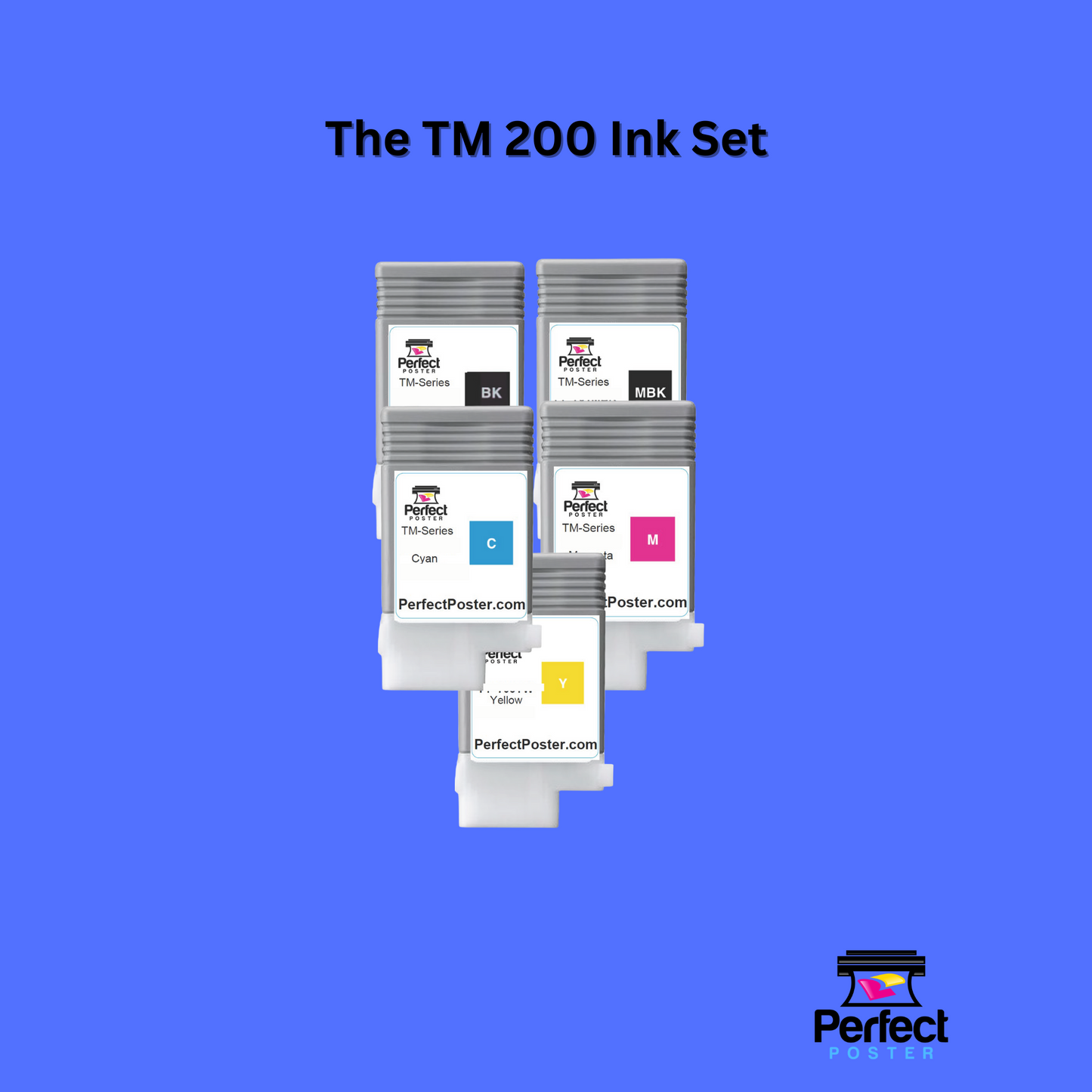 TM-200 Ink Set - LOD 2.0 PM Ink Set - Poster Maker Ink Perfect School Tools