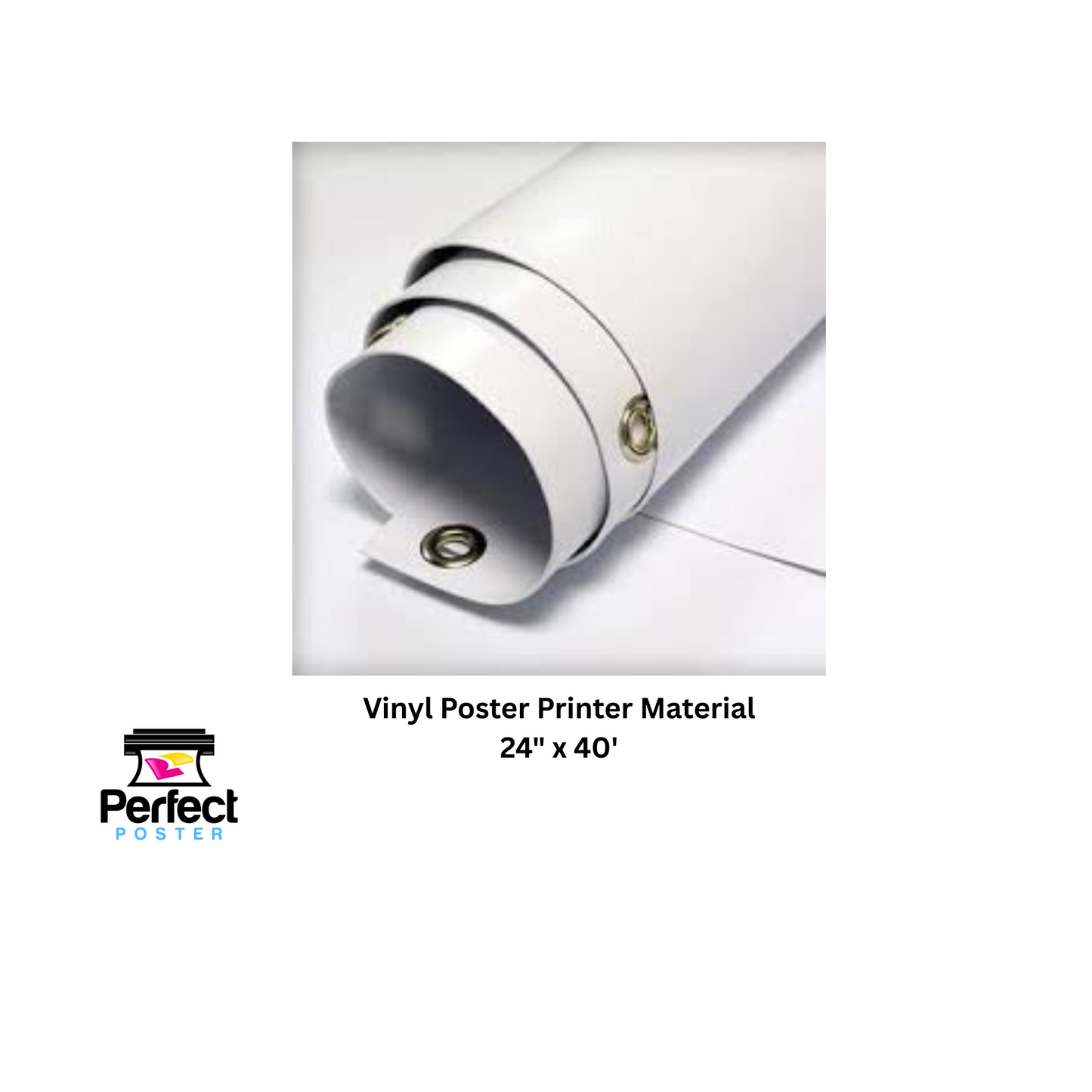 Poster Maker Supplies - Poster Printer - Vinyl Poster - Printer Roll - banners for schools Perfect Poster