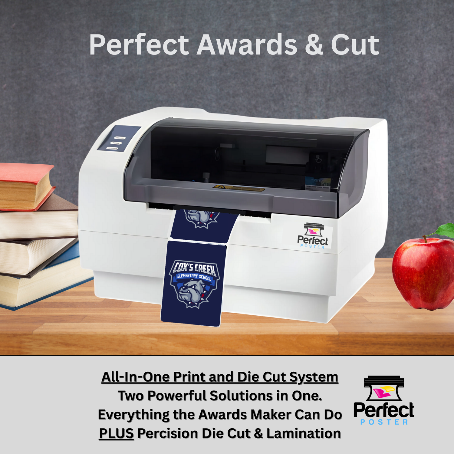 Awards & Cut - Die Cutter - Awards & Cut Supplies - LX610 Supplies Perfect School Tools