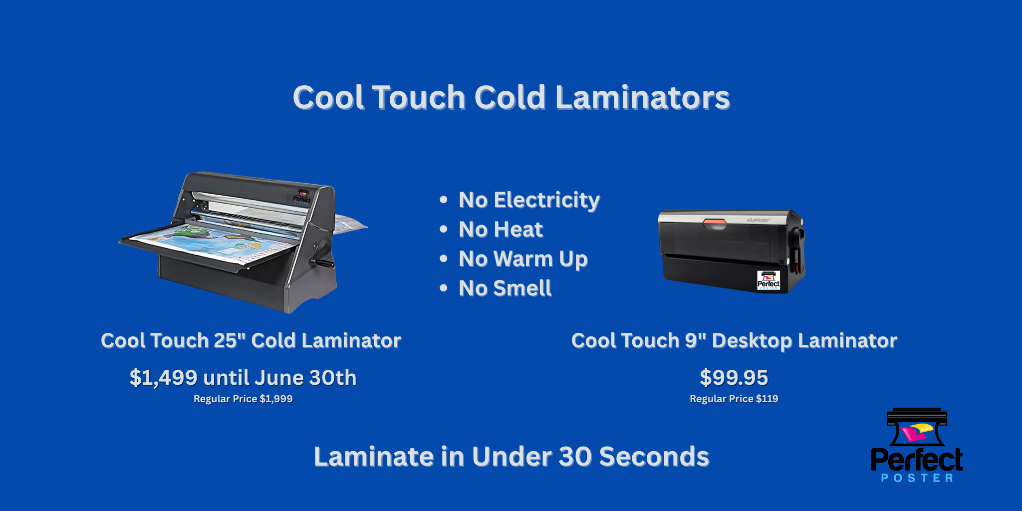 Cold Laminator - Cold Lamination - CoolLam - eCool - PSE Cool - Compatible 
