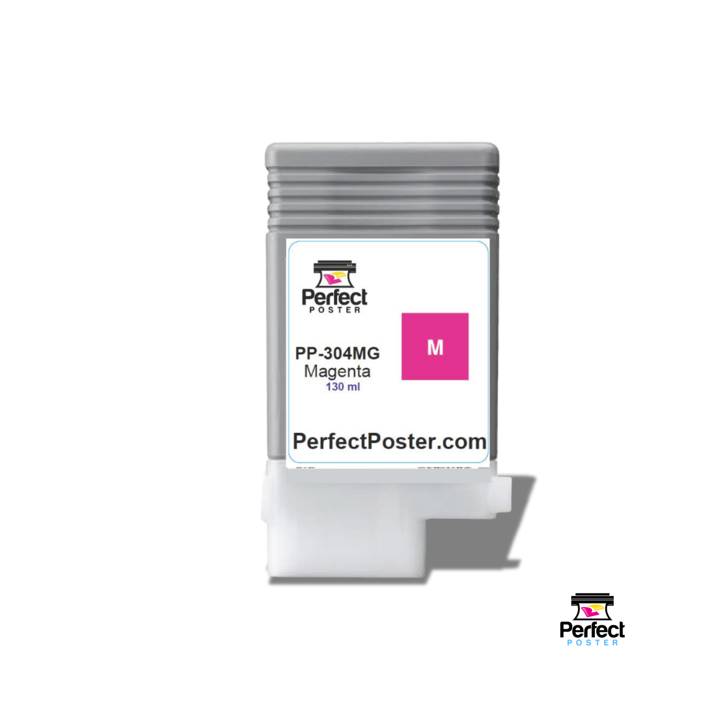 Perfect Poster CP-304MG - Ink for Poster Makers - LOD 1.0 Ink - PSS Poster Maker Ink - IPF610 Canon Ink - 304MG Perfect School Tools