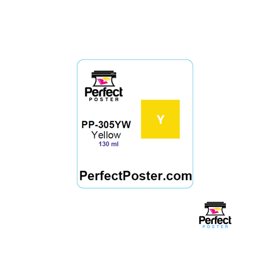 Poster Maker Supplies - Yellow Ink