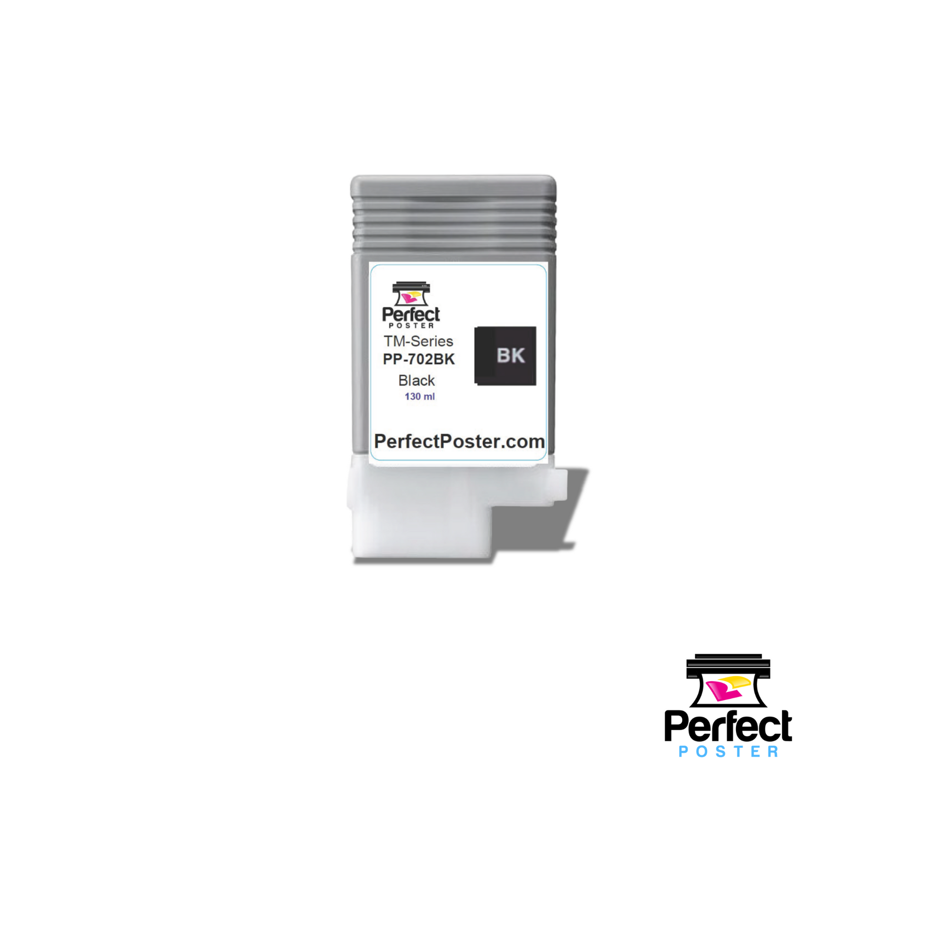 Poster Maker Supplies - Black Ink Cartridge for Poster Printer- PSS LOD 2.0 and 3.0 - Compatible - PP702BK