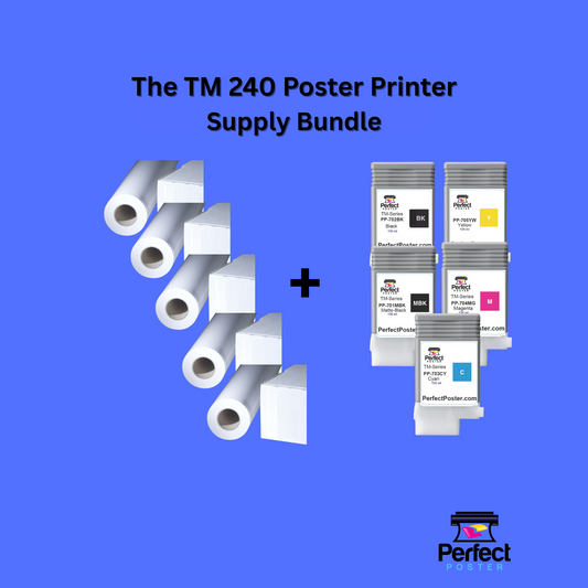 Poster Maker Supplies - Poster Printer Ink - LOD PM 3.5 - Poster Printer Paper Perfect School Tools