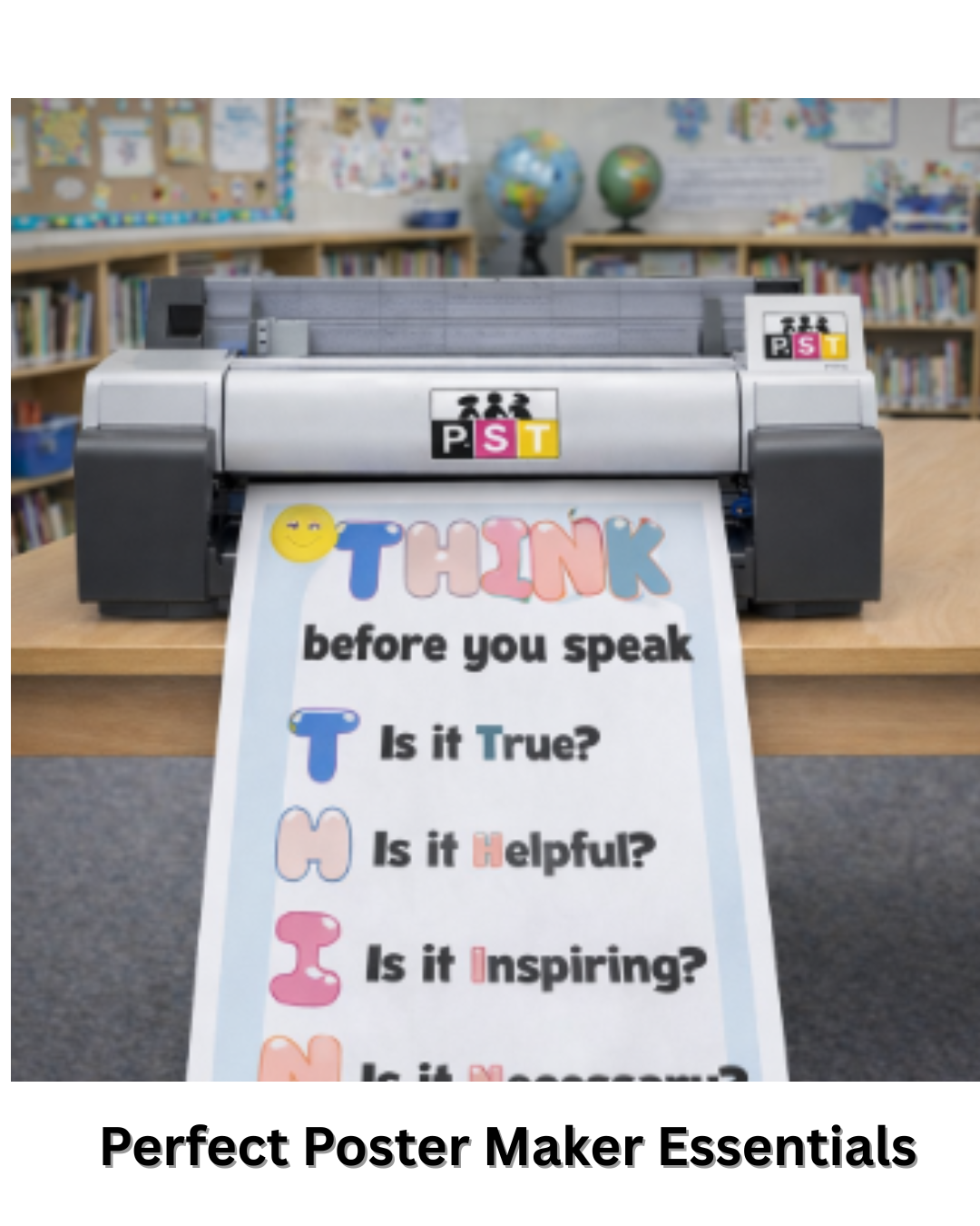 Perfect Poster Maker Essentials - Poster Printer - Learn OnDemand - PSS - Poster Studio Express - ColorPro Poster Maker - School Poster Maker