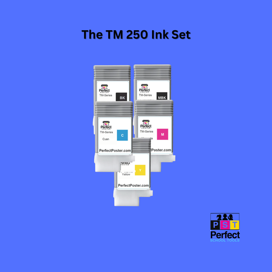 TM-250 Ink Set - LOD 3.0 PM Ink Set - Poster Maker Ink Perfect School Tools