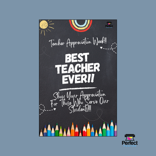 Free School Poster Template - Teacher Appreciation Week