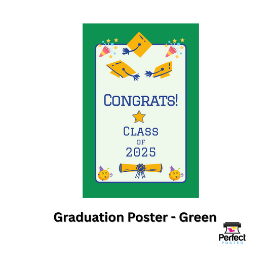 Graduation Poster - Green