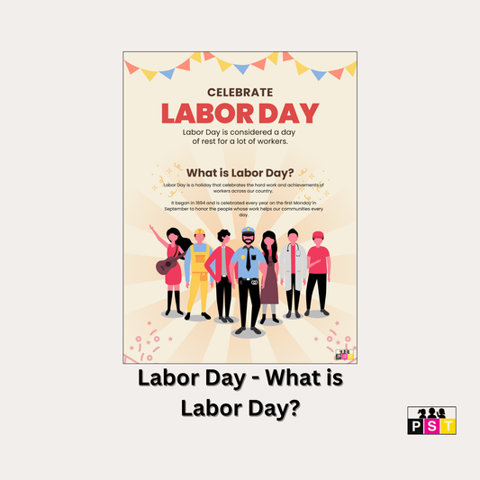 Free Labor Day Poster Template for Schools Perfect School Tools